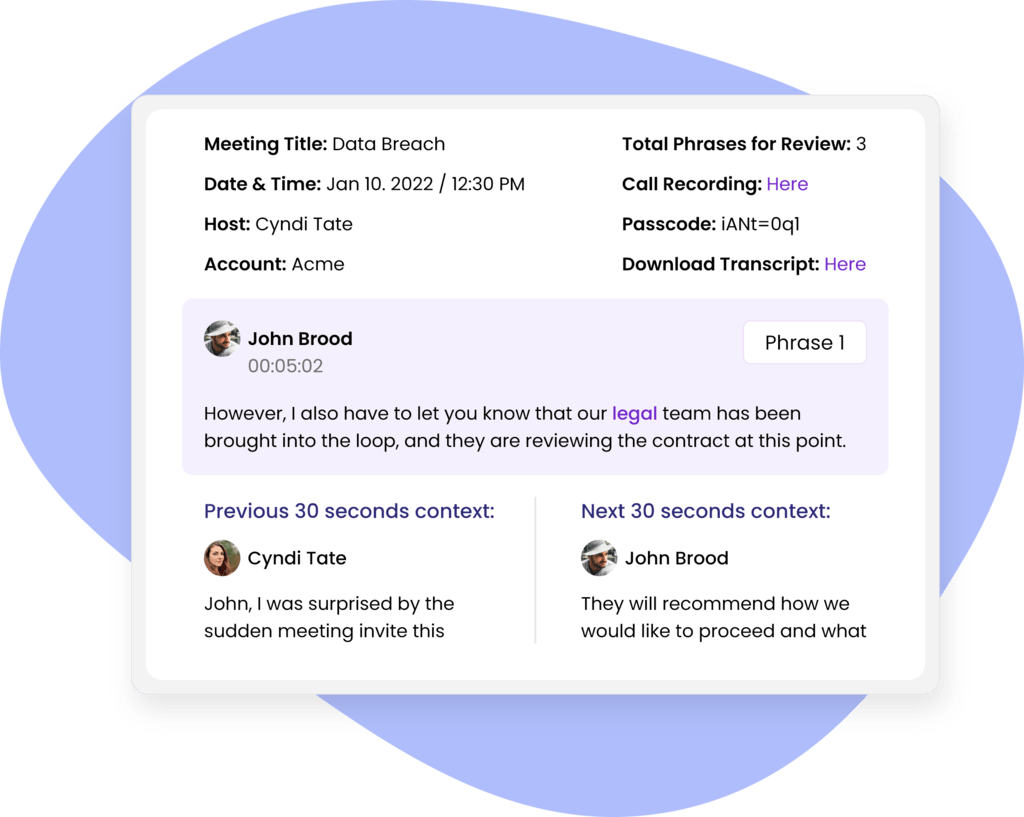 Call Intelligence - sentiment analysis