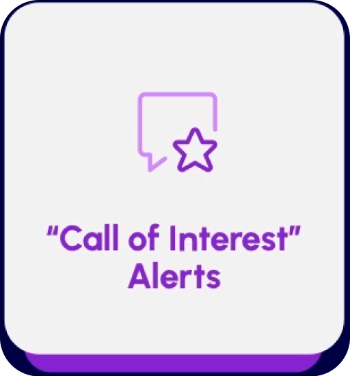 Conversation Intelligence call alert